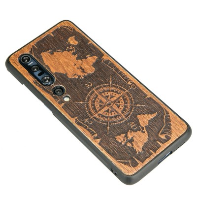 Xiaomi Mi 10 Pro Compass Merbau Wood Case