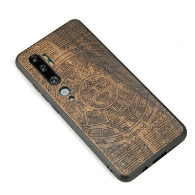 Xiaomi Mi Note 10 / Note 10 Pro Aztec Calendar Ziricote Wood Case