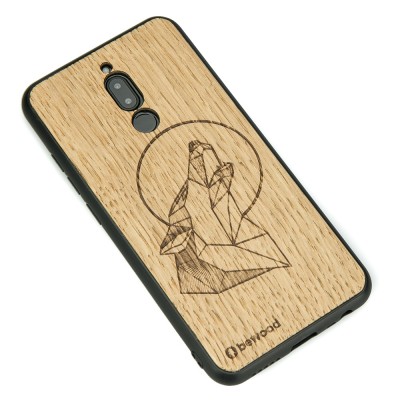 Xiaomi Redmi 8 Wolf Oak Wood Case