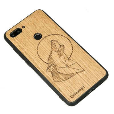 Xiaomi Mi 8 Lite Wolf Oak Wood Case
