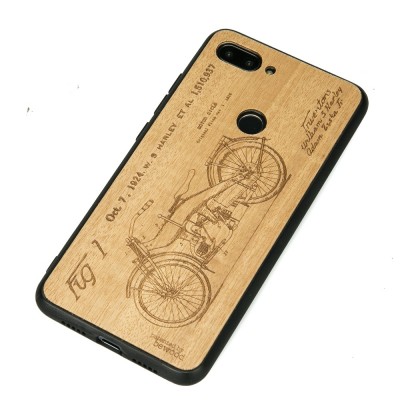 Xiaomi Mi 8 Lite Harley Patent Anigre Wood Case