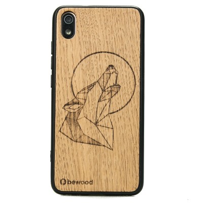 Xiaomi Redmi 7A Wolf Oak Wood Case