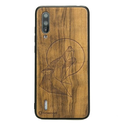 Xiaomi Mi 9 Lite Wolf Imbuia Wood Case