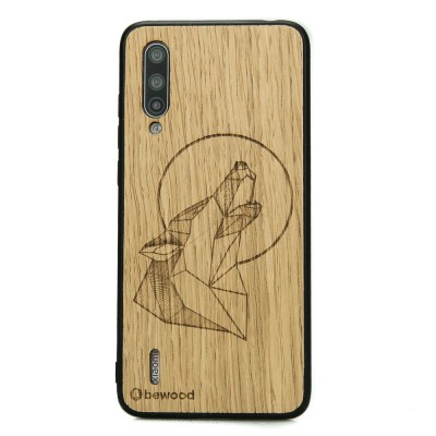 Xiaomi Mi 9 Lite Wolf Oak Wood Case