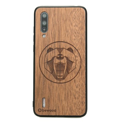 Xiaomi Mi 9 Lite Bear Merbau Wood Case