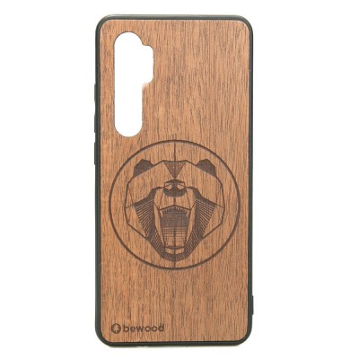 Xiaomi Mi Note 10 Lite Bear Merbau Wood Case