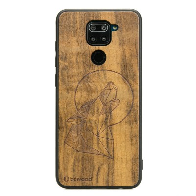 Xiaomi Redmi Note 9 Wolf Imbuia Wood Case