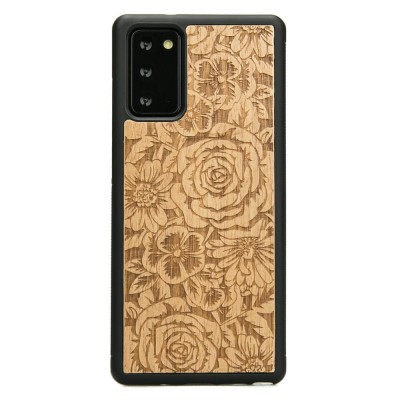 Samsung Galaxy Note 20 Roses Anigre Wood Case