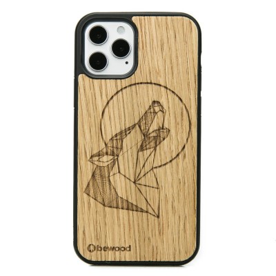 Apple iPhone 12 / 12 Pro Wolf Oak Wood Case