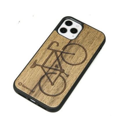Apple iPhone 12 / 12 Pro Bike Frake Wood Case