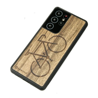 Samsung Galaxy S21 Ultra Bike Frake Wood Case