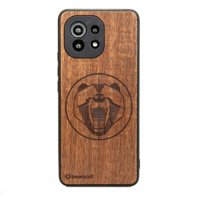 Xiaomi Mi 11 Bear Merbau Wood Case