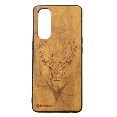 OPPO Reno 4  Pro 5G Deer Imbuia Wood Case