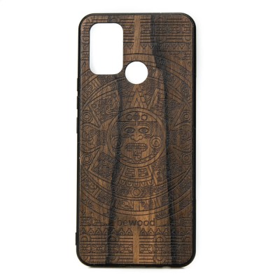 Realme 7i Aztec Calendar Ziricote Wood Case