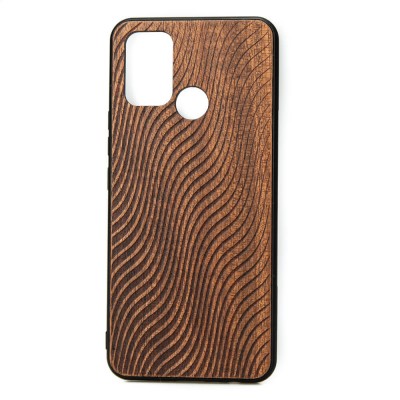 Realme 7i Waves Merbau Wood Case