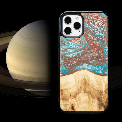 Bewood Unique Resin Case  Planets  Saturn