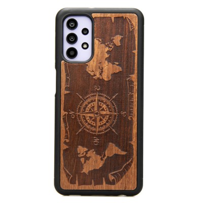 Samsung Galaxy A32 5G Compass Merbau Wood Case