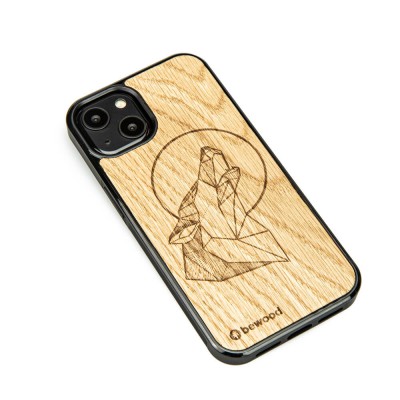 Apple iPhone 13 Wolf Oak Wood Case