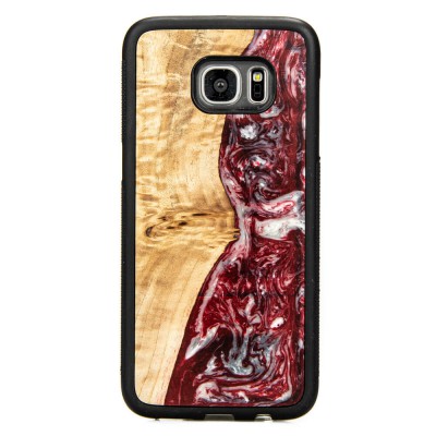 Etui Samsung Galaxy S7 Edge  Bewood Unique Red   Outlet  Ready 158