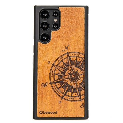 Samsung Galaxy S22 Ultra Traveler Merbau Wood Case