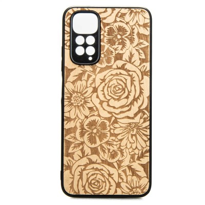 Xiaomi Redmi Note 11 / 11S Roses Anigre Wood Case