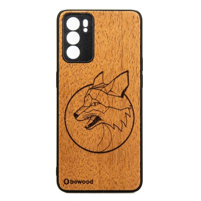 Oppo Reno 6 5G Fox Merbau Wood Case