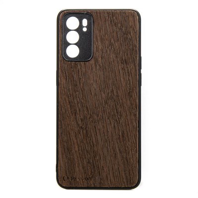 Oppo Reno 6 5G Smoked Oak Wood Case