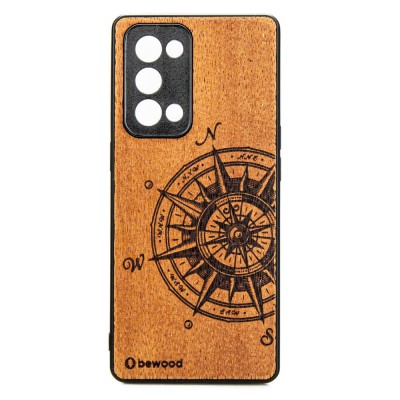 Oppo Reno 6 Pro Traveler Merbau Wood Case