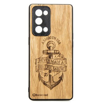 Oppo Reno 6 Pro Sailor Oak Wood Case