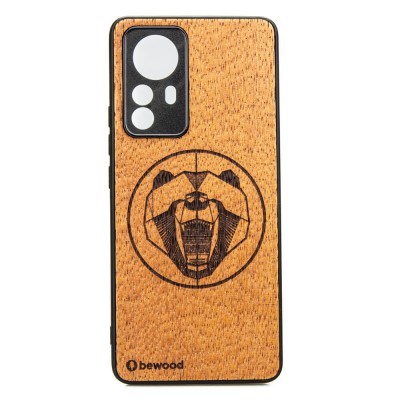 Xiaomi 12 Pro Bear Merbau Wood Case