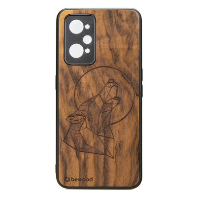Realme GT 2 / GT Neo 2 Wolf Imbuia Wood Case