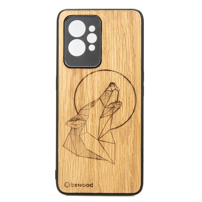 Realme GT 2 Pro Wolf Oak Wood Case