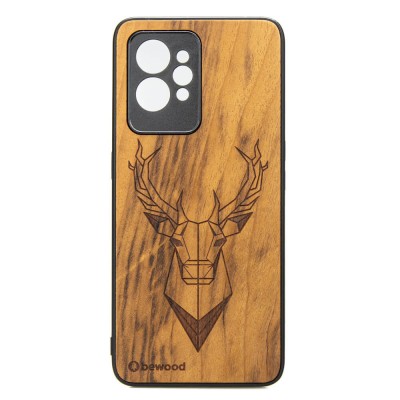 Realme GT 2 Pro Deer Imbuia Wood Case
