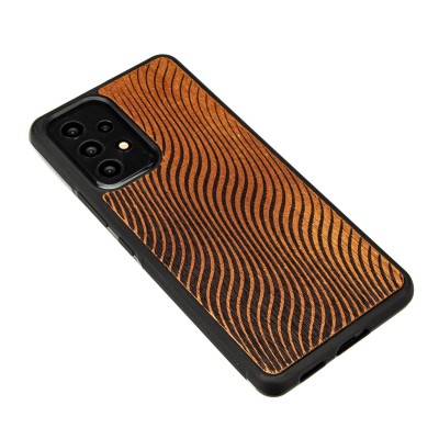 Samsung Galaxy A53 5G Waves Merbau Wood Case