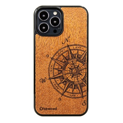 Apple iPhone 13 Pro Max Traveler Merbau Wood Case