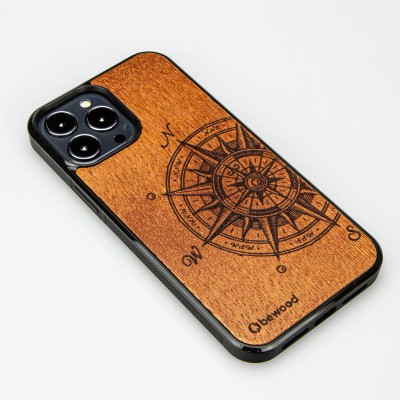 Apple iPhone 13 Pro Max Traveler Merbau Wood Case