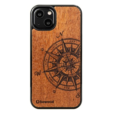 Apple iPhone 13 Traveler Merbau Wood Case
