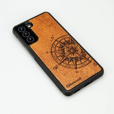 Samsung Galaxy S21Traveler Merbau Wood Case