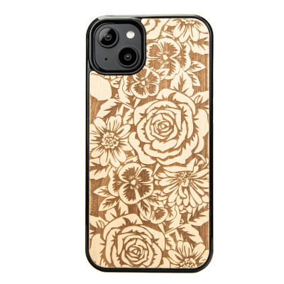 Apple iPhone 14 Plus Roses Anigre Bewood Wood Case