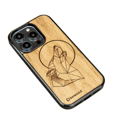 Apple iPhone 14 Pro Wolf Oak Bewood Wood Case