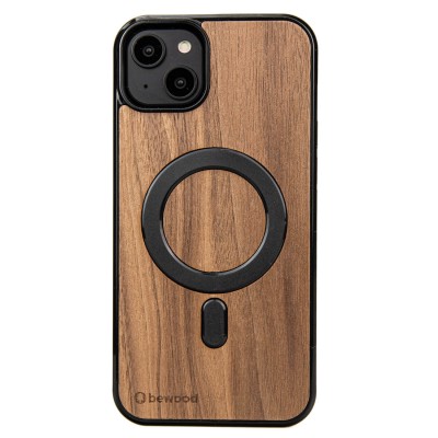 Apple Bewood iPhone 14 Plus American Walnut Bewood Wood Case Magsafe