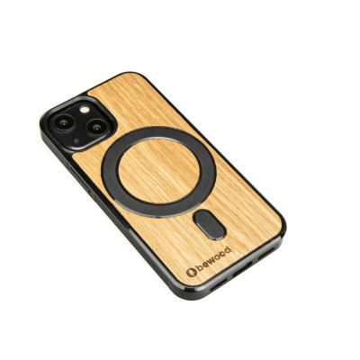 Drewniane Etui Bewood na iPhone 13 Mini Dąb MagSafe