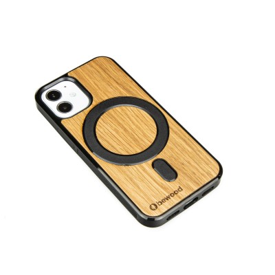 Drewniane Etui Bewood na iPhone 12 Mini Dąb MagSafe