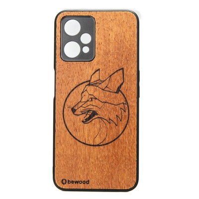 Realme 9 Pro Plus Fox Merbau Bewood Wood Case