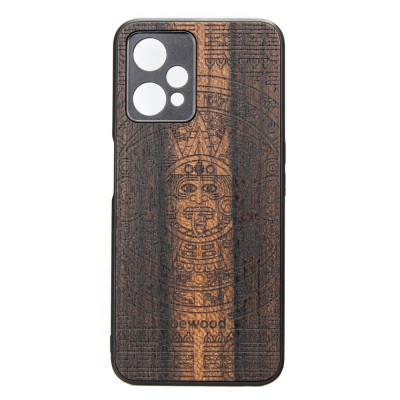 Realme 9 Pro Plus Aztec Calendar Ziricote Bewood Wood Case