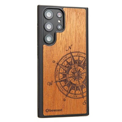 Samsung Galaxy S23 Ultra Traveler Merbau Bewood Wood Case