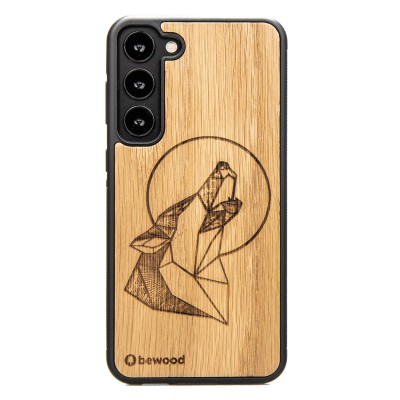 Samsung Galaxy S23 Plus Wolf Oak Bewood Wood Case