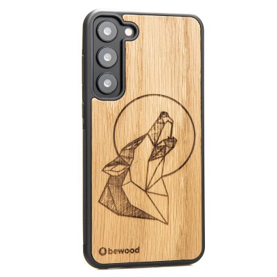 Samsung Galaxy S23 Plus Wolf Oak Bewood Wood Case