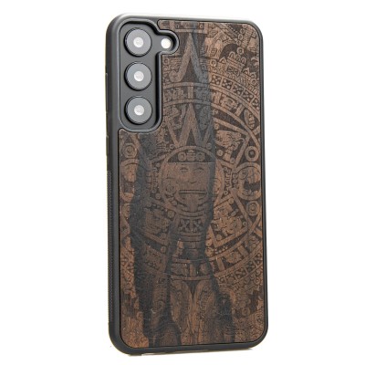 Samsung Galaxy S23 Plus Aztec Calendar Ziricote Bewood Wood Case