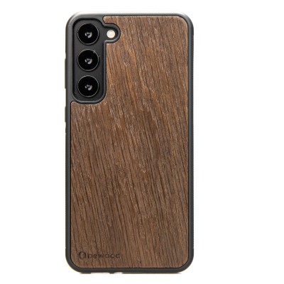 Samsung Galaxy S23 Plus Smoked Oak Bewood Wood Case